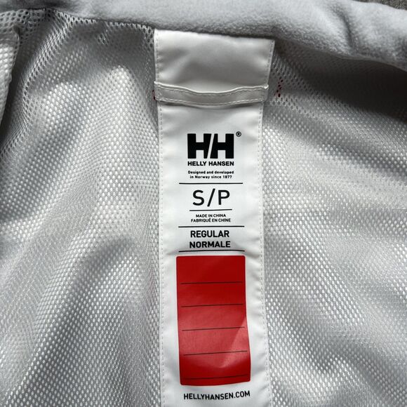 Helly Hansen Crew Vest 2.0 White Womens Medium Sailing Waterproof Wind Full Zip - Picture 6 of 9